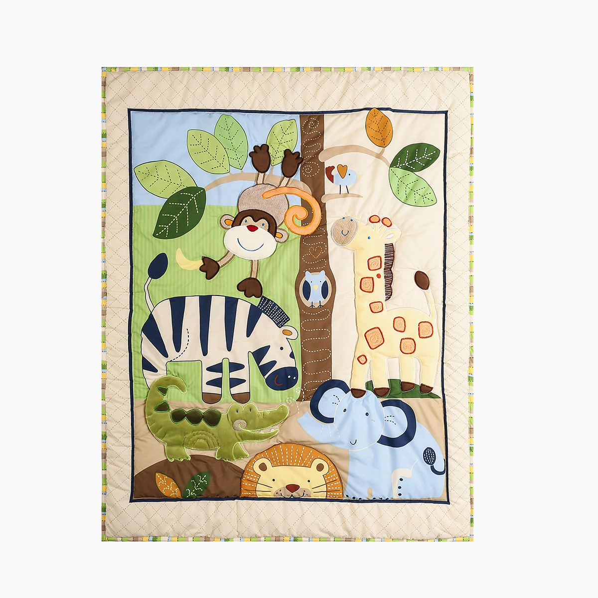 3 szt. Haftowany zestaw poście – Baby Nursery Quilts recenzja i cena