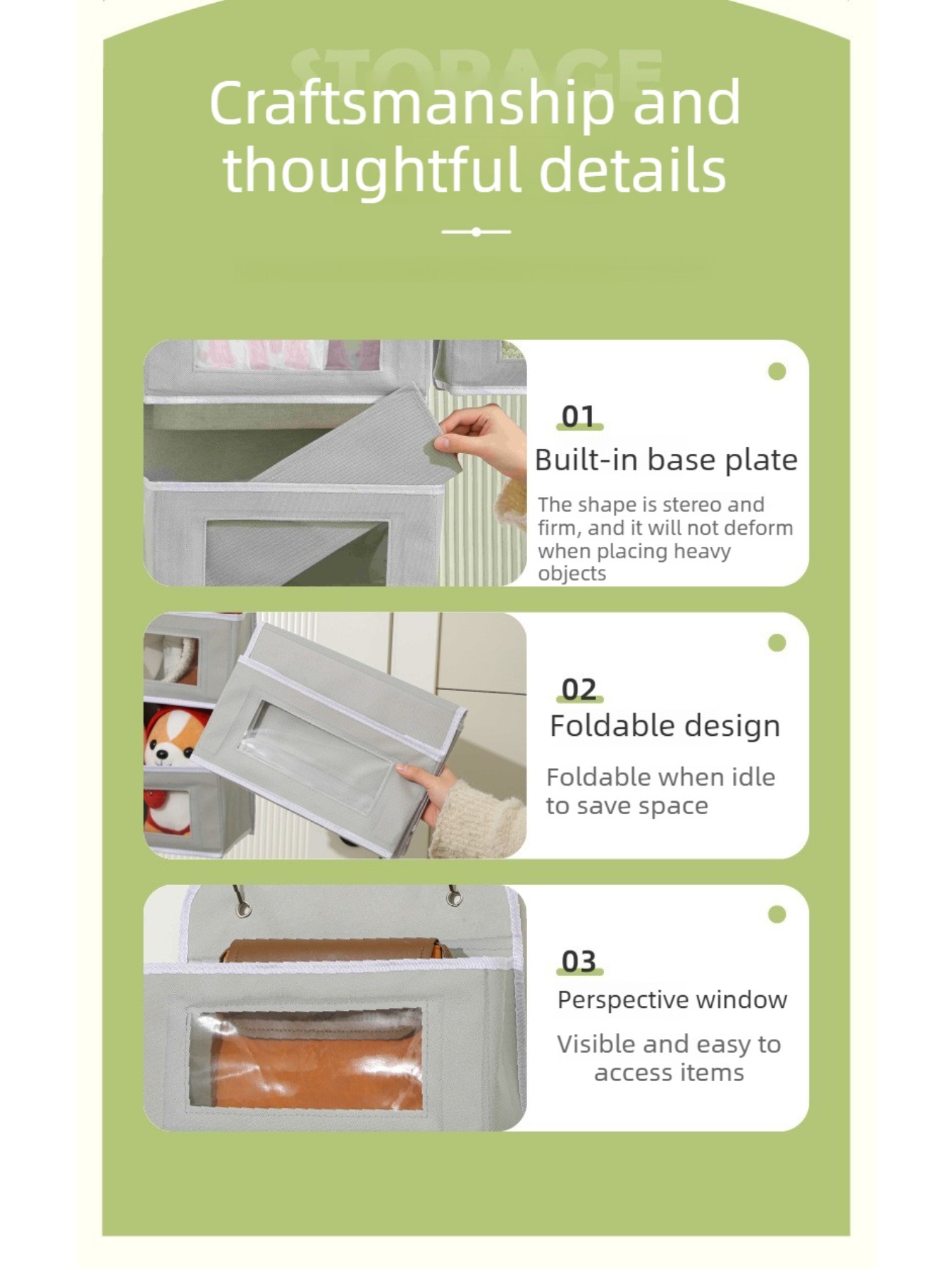 Wielowarstwowa, widoczna torba – Baby Nursery Hooks recenzja i cena
