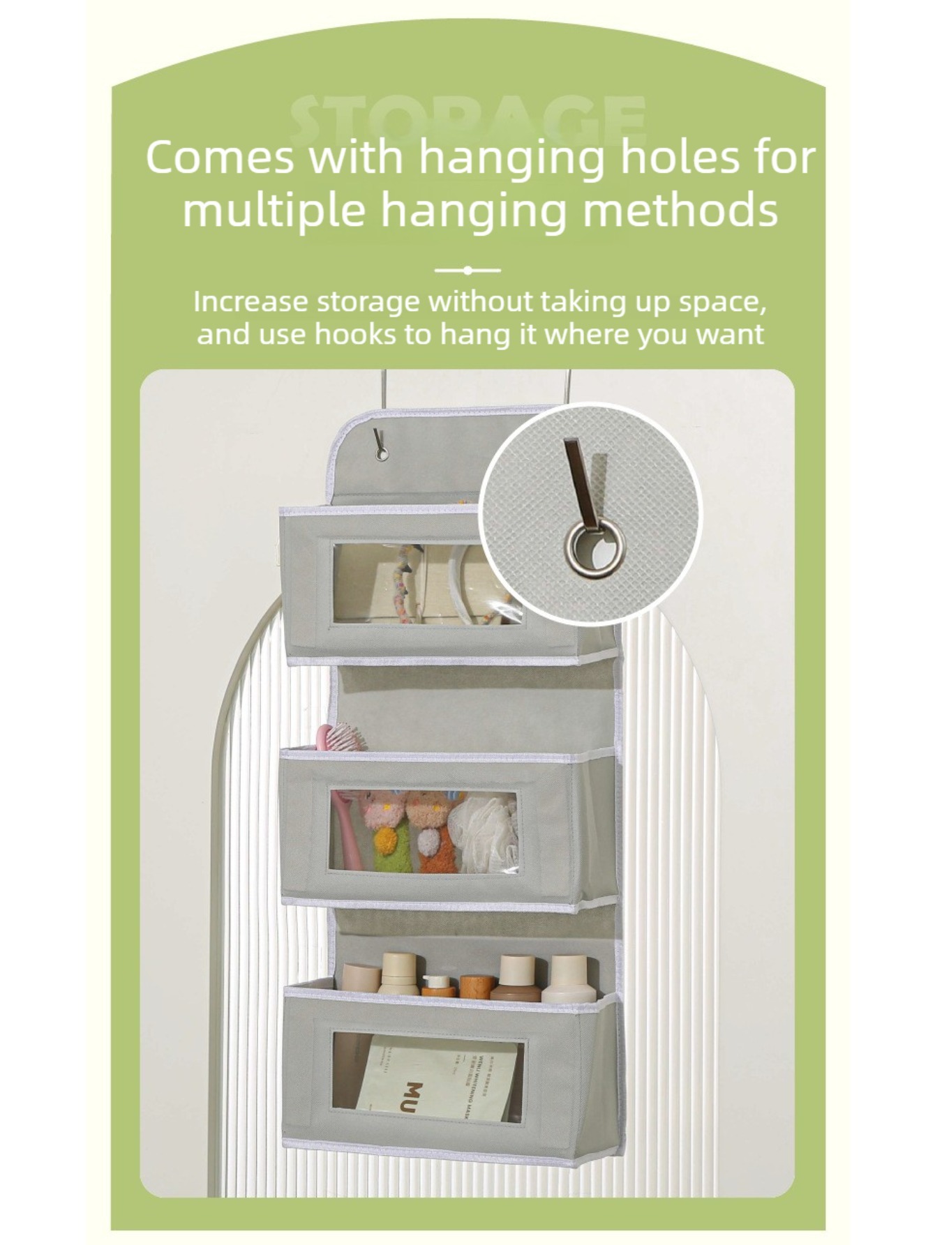 Wielowarstwowa, widoczna torba – Baby Nursery Hooks recenzja i cena