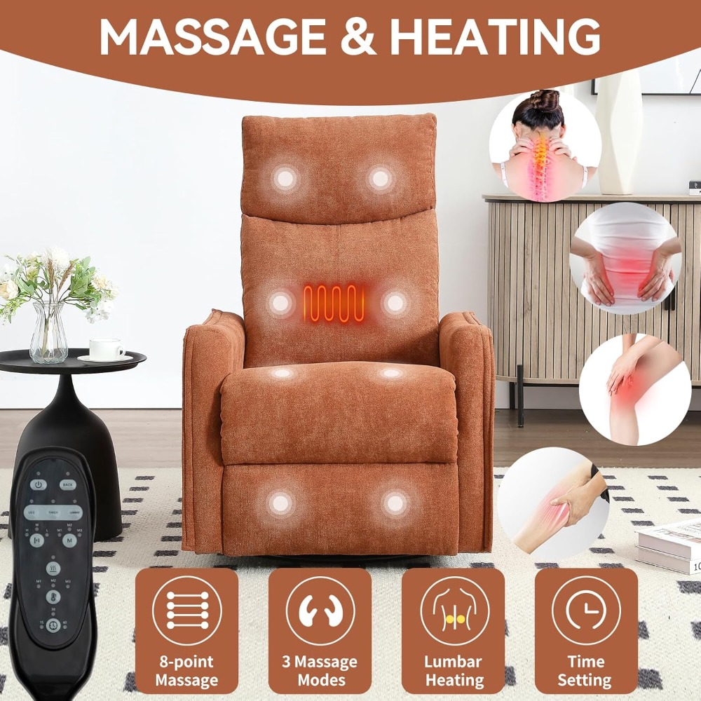 Fotel obrotowy 360 stopni z fu – Rocking Chair Nursery recenzja i cena