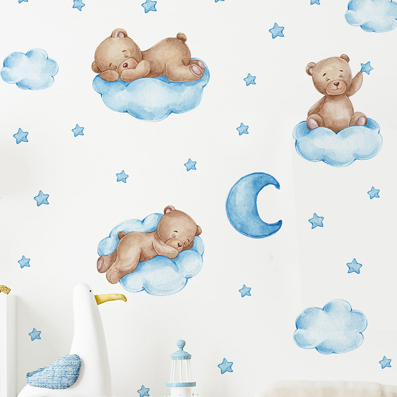 Naklejki ścienne do pokoju dzi – Baby Nursery Wallpaper Girl recenzja i cena