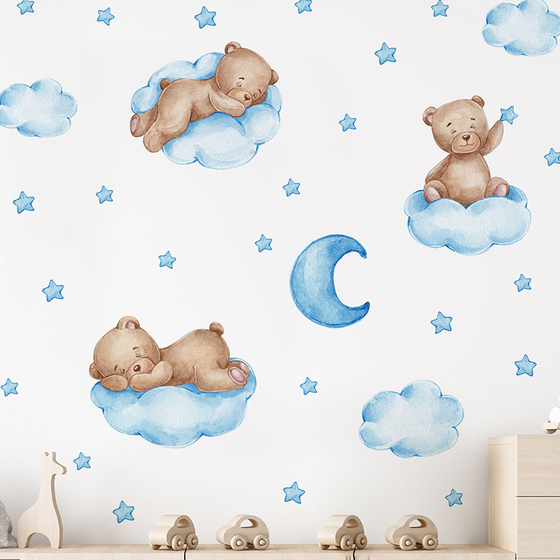 Naklejki ścienne do pokoju dzi – Baby Nursery Wallpaper Girl recenzja i cena