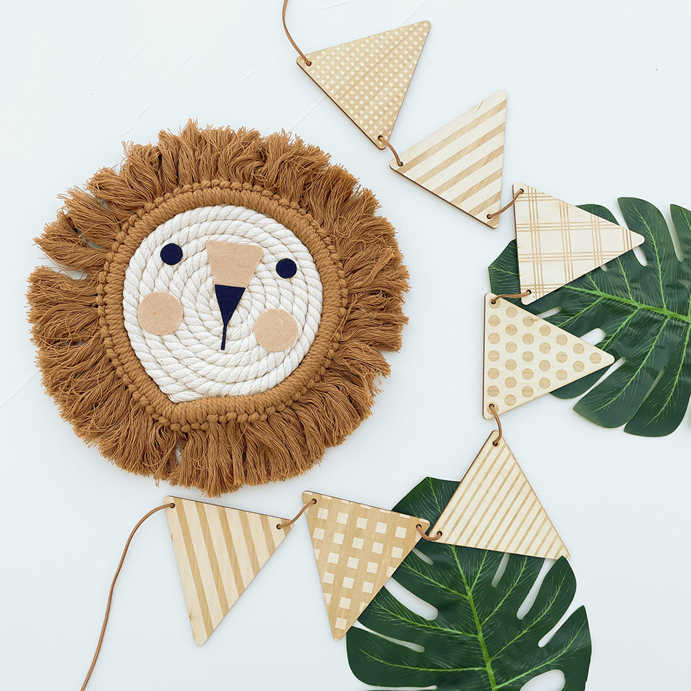 INS Nordic drewniana gwiazda k – Baby Nursery Garland recenzja i cena