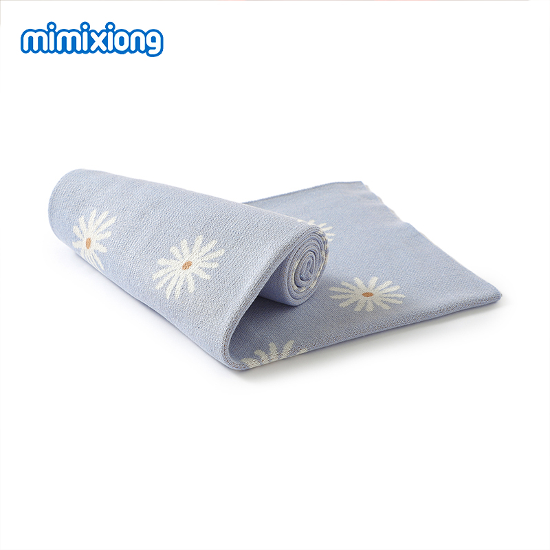 Baby Floral Blankets Knitted A – Baby Nursery Quilts recenzja i cena