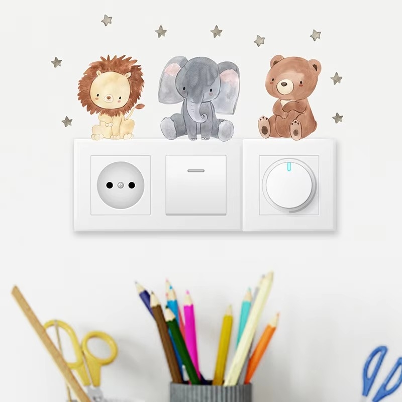 Urocze naklejki ścienne z moty – Baby Nursery Wallpaper Girl recenzja i cena
