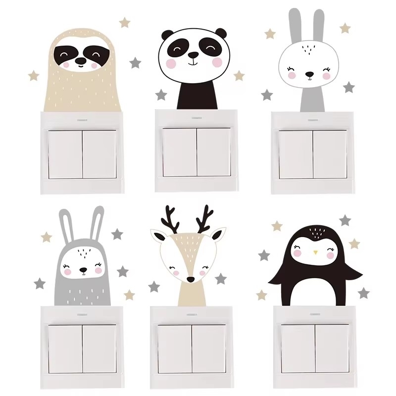 Urocze naklejki ścienne z moty – Baby Nursery Wallpaper Girl recenzja i cena