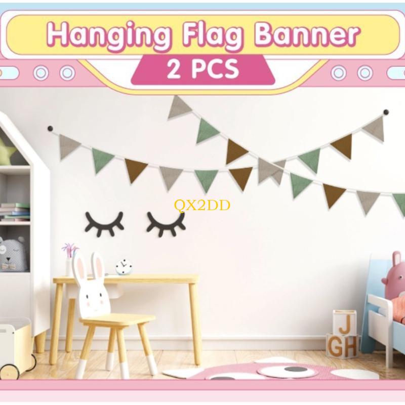 QX2D miękka tkanina banery z c – Baby Nursery Bunting recenzja i cena