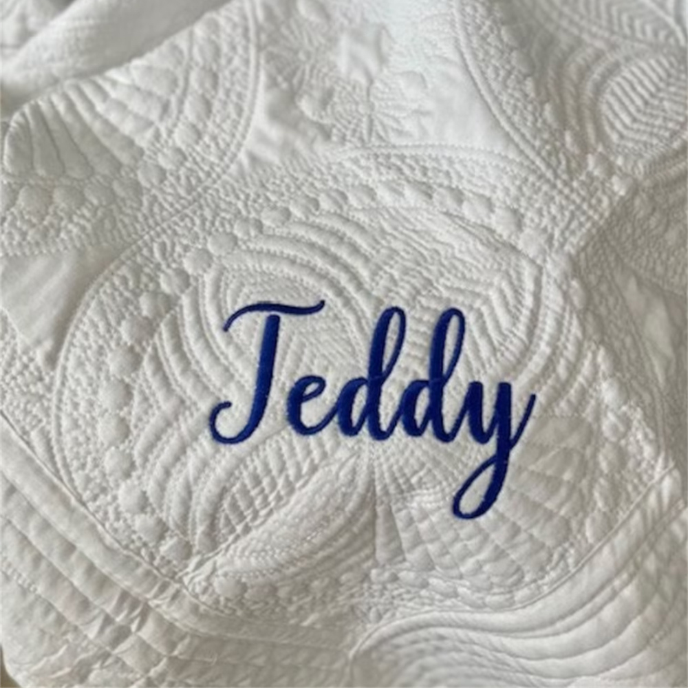 Haftowane imiona kołdry dla dz – Baby Nursery Quilts recenzja i cena