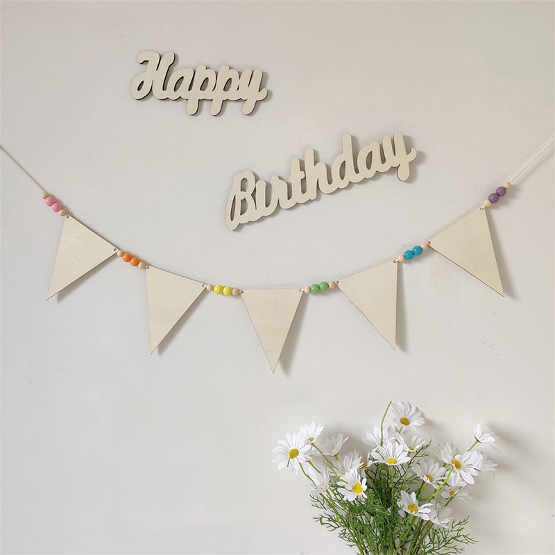 Pokój dziecięcy Garland drewni – Baby Nursery Garland recenzja i cena