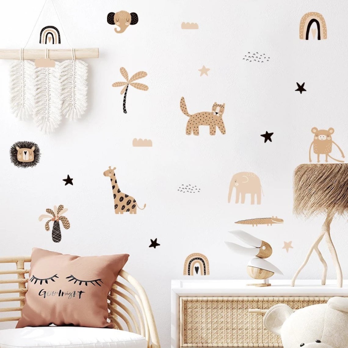 Naklejki do pokoju dziecięcego – Baby Nursery Decor Girl recenzja i cena